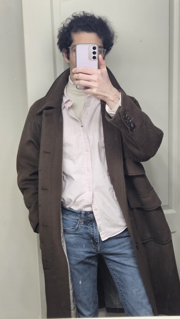 My balmacaan coat!