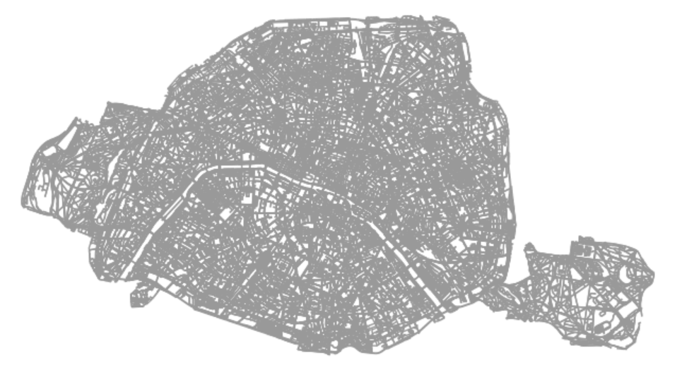 Redesigned model of Paris
